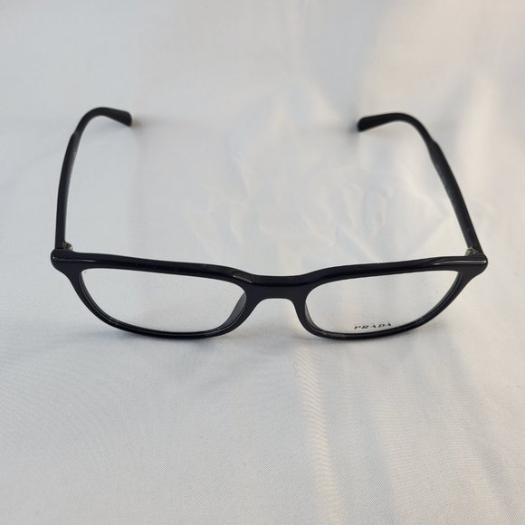 Prada PR 13XV 1AB-101 Rx-able Men's Eyeglasses Black Made in Italy NEW - Picture 7 of 7